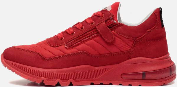 Red-Rag Sneakers rood Suede