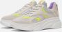 Red Rag 13298 chunky leren sneakers beige Meisjes Leer Meerkleurig 38 - Thumbnail 13
