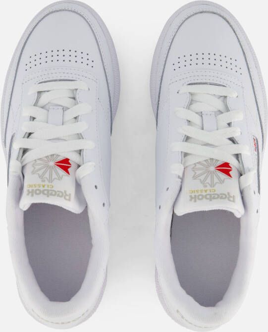 Reebok Club C 85 Sneakers wit Leer