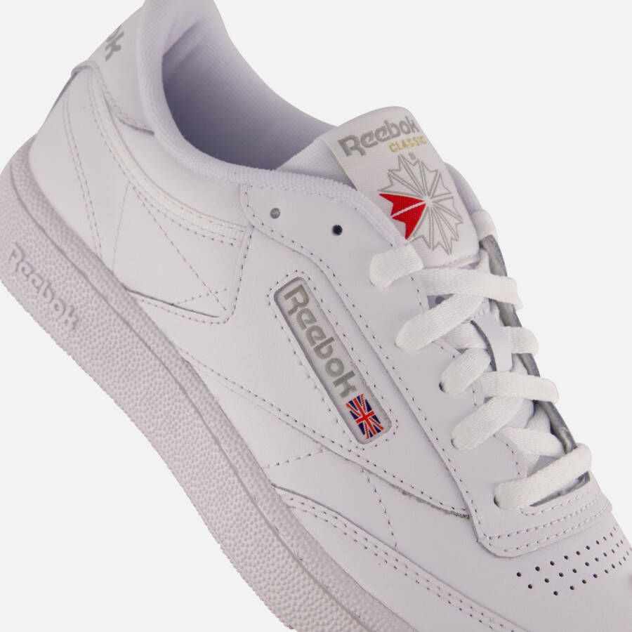 Reebok Club C 85 Sneakers wit Leer
