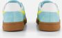 Reebok CLUB C GROUNDS UK Blauw SOLAR ACID YELLOW GUM Dames Sneakers Blauw - Thumbnail 5