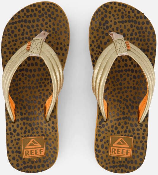 Reef Ahi Wild Slippers bruin Synthetisch