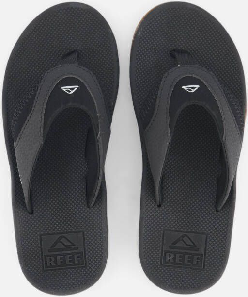 Reef Fanning Slippers zwart Synthetisch