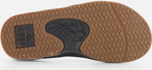 Reef Fanning Slippers zwart Synthetisch