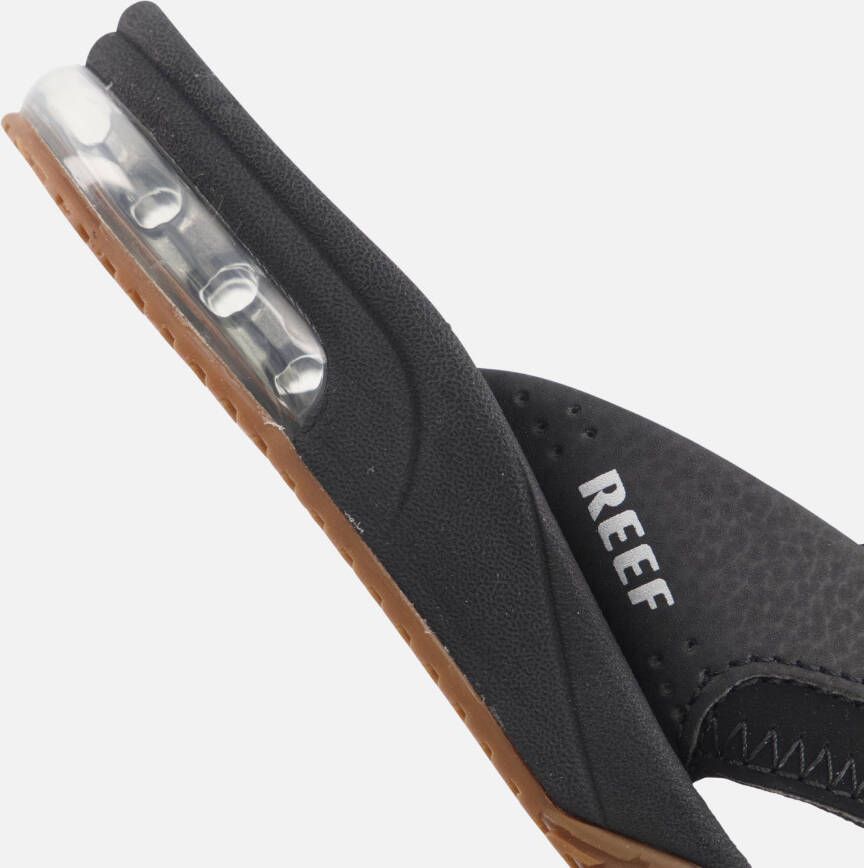 Reef Fanning Slippers zwart Synthetisch