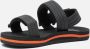 Reef Lil Ahi Convertible Jongens Sandalen Zwart Oranje - Thumbnail 7