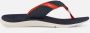 Reef KIDS SANTA ANA NAVY WHITE ORANGE Jongens Slippers navy white orange - Thumbnail 7