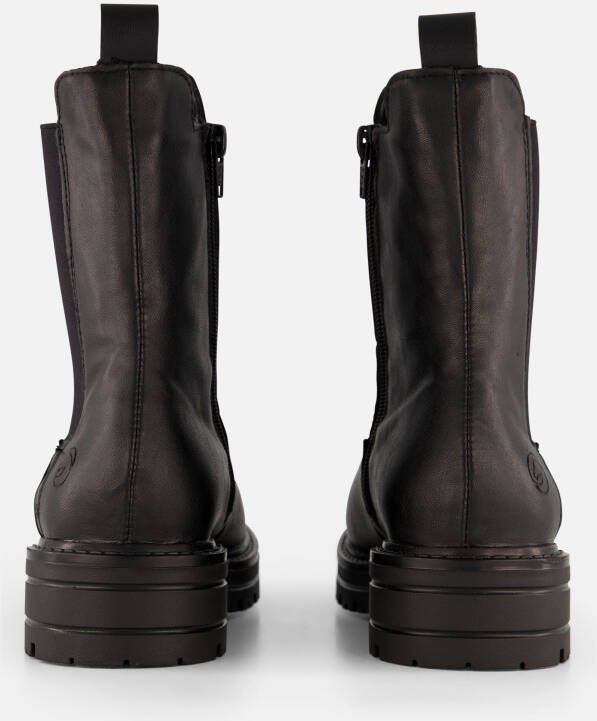 Remonte Chelsea boots zwart Leer