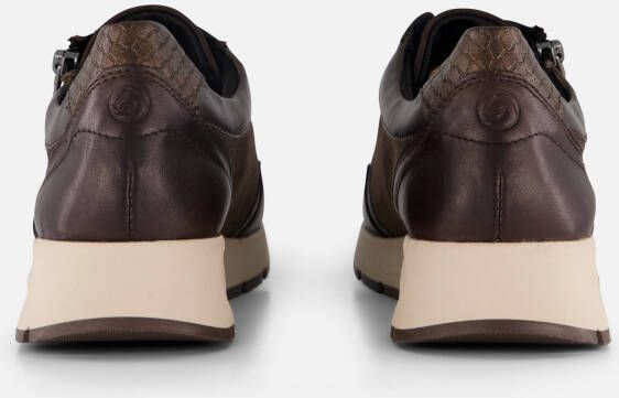 Remonte Sneakers bruin Synthetisch