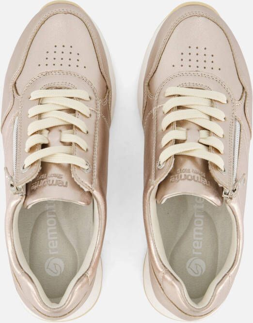Remonte Sneakers goud Synthetisch
