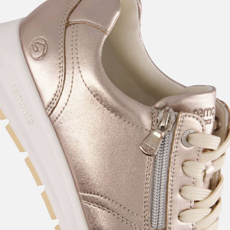 Remonte Sneakers goud Synthetisch