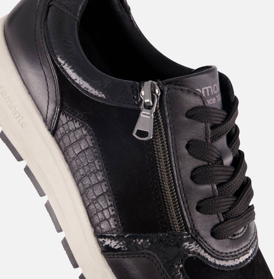Remonte Sneakers zwart Synthetisch