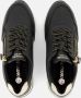 Remonte Zwarte Lite 'n Soft Sneakers met Gouden Details Black Dames - Thumbnail 6