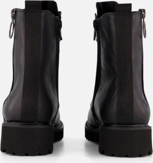 Remonte Veterboots zwart Leer