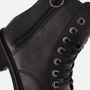 Remonte Veterlaarsjes blokhak laarsjes veterschoenen flats in used look - Thumbnail 7
