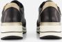 Remonte Stijlvolle Comfort Sneaker met Gouden Accenten Black Dames - Thumbnail 12