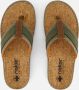 Rieker Groene en Oranje Comfort Slippers Green Heren - Thumbnail 12