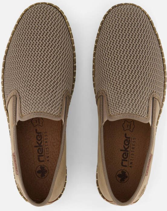 Rieker Ariaccia Instappers taupe Leer