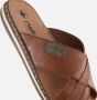Rieker Bend Morelia Slippers bruin Imitatieleer - Thumbnail 6