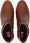 Rieker Stijlvolle cognac enkellaars met zwarte riem Bruin Dames - Thumbnail 5