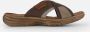 Rieker Lichtgewicht Bruine Slipper met Zacht Voetbed Brown Heren - Thumbnail 8