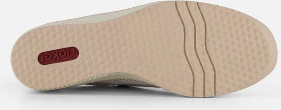Rieker Instappers beige Synthetisch