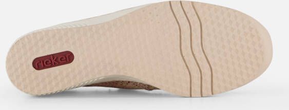 Rieker Instappers beige Synthetisch