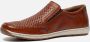 Rieker Instappers Slip-on sneaker instapschoen loafer met geperforeerde bovenkant - Thumbnail 5