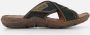 Rieker Jaipur Morelia Slippers blauw Imitatieleer - Thumbnail 5