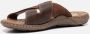 Rieker Kruisband Slippers bruin Synthetisch Heren - Thumbnail 4