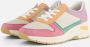 Rieker Beige Pastel Sneaker voor de lente Multicolor Dames - Thumbnail 6