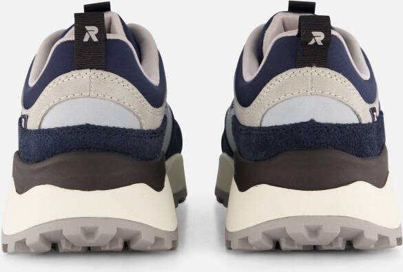 Rieker s Evolution Sneakers blauw Leer