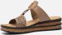 Rieker Dames schoenen V1243 60 Beige - Thumbnail 15