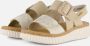 Rieker 69260-60 dames sandalen sportief beige - Thumbnail 6