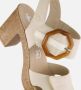 Rieker Elegante Comfortabele Sandalette Bruin Gesp Multicolor Dames - Thumbnail 6