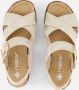 Rieker Sandalen beige Textiel - Thumbnail 6