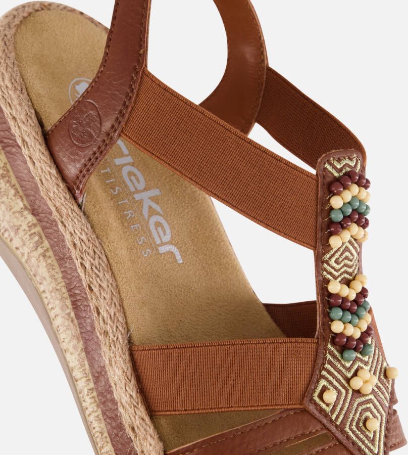 Rieker Sandalen cognac Synthetisch