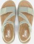 Rieker Sandalen zomerschoen sandaal sleehak met elastieken - Thumbnail 4