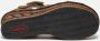 Rieker Zwarte taupe synthetische sandalette met 5 cm hak Beige Dames - Thumbnail 10