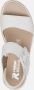 Rieker Witte leren sandaal met print White Dames - Thumbnail 39
