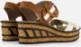 Rieker Trendy Platform Sandaal met gesp Multicolor Dames - Thumbnail 9