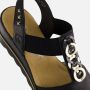 Rieker Elegante Comfortabele Sandalette Bruin Gesp Multicolor Dames - Thumbnail 30