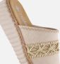 Rieker Slippers beige Textiel Dames - Thumbnail 7