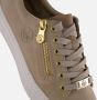 Rieker Taupe Sneakers met Gouden Accenten Beige Dames - Thumbnail 10