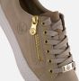 Rieker Taupe Sneakers met Gouden Accenten Beige Dames - Thumbnail 6