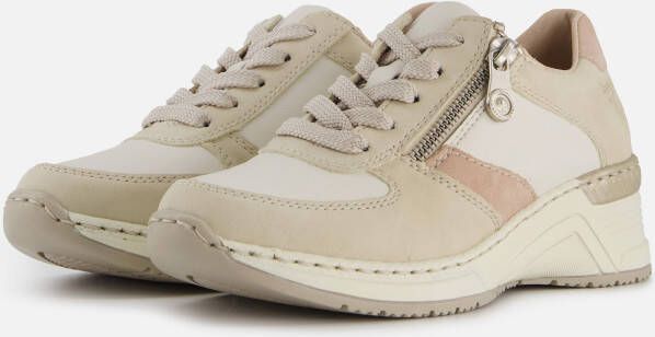 Rieker Sneakers beige Synthetisch