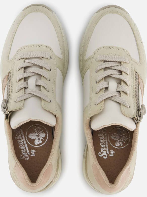 Rieker Sneakers beige Synthetisch