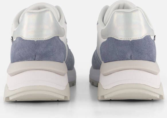 Rieker Sneakers blauw Leer