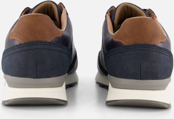 Rieker Sneakers blauw Leer