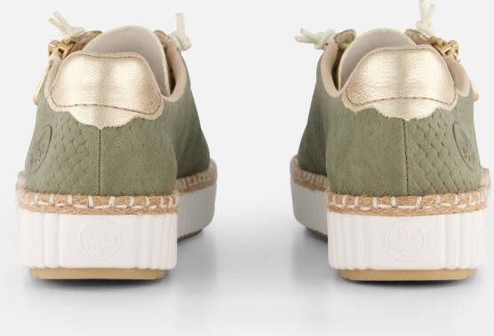 Rieker Sneakers groen Synthetisch